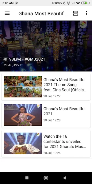 Ghana's Most Beautiful TV3 Screenshot 2