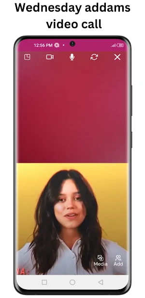 wednesday addams video call Screenshot 3