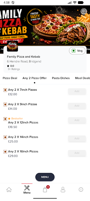 Family Pizza and Kebab Screenshot 2