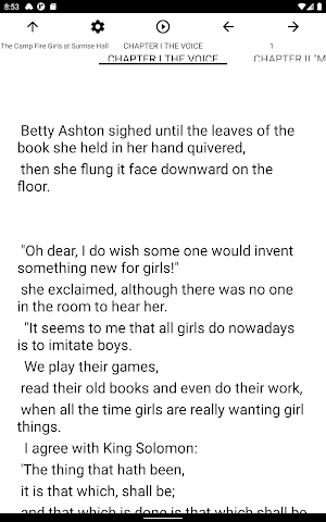 Book, The Camp Fire Girls at S Screenshot 3