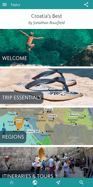 Croatia’s Best: Travel Guide Screenshot 0