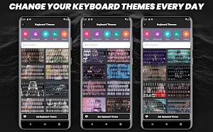 Wednesday Keyboard Theme Screenshot 3