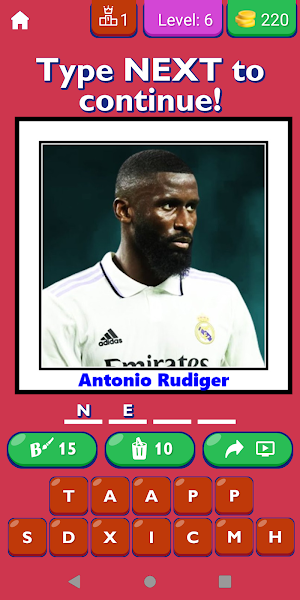 Real Madrid Players List Screenshot 0