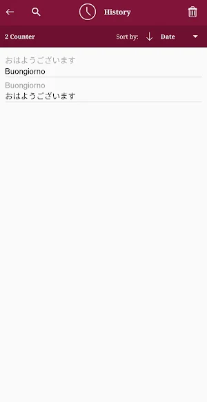 Italian - Japanese Translator Screenshot 3