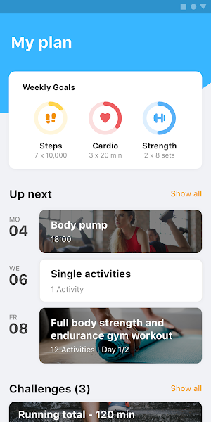 Let's Go Fitness Screenshot 0