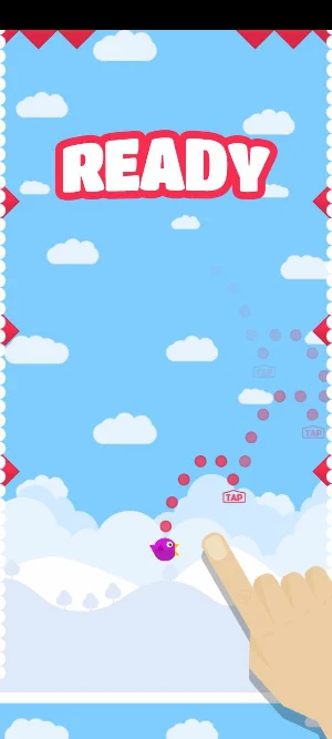 Dashi Bird - Beware of spikes Screenshot 0