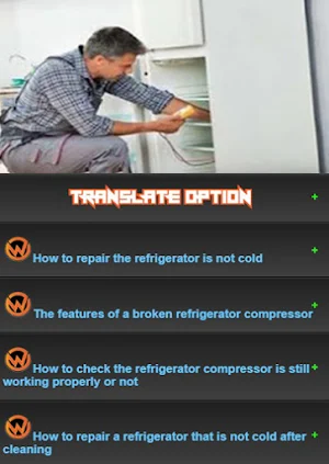 Learning Refrigerator Repair Screenshot 0