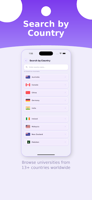 University Explorer: Abroad Screenshot 1