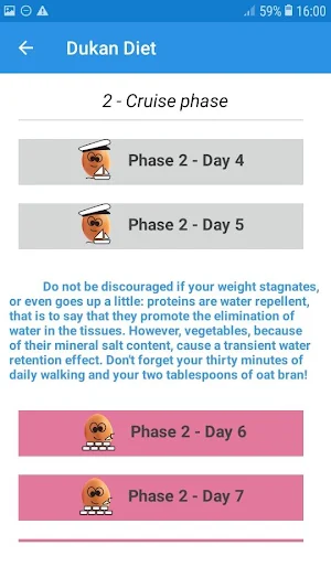 Dukan Diet 4 Phases - 15 Day Plan - 30 Recipes Screenshot 3