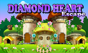 Diamond Heart Escape Game Screenshot 0
