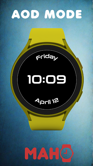 MAHO009 Wear OS Watch Face Screenshot 3