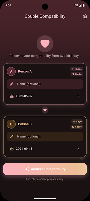Couple Compatibility Screenshot 0