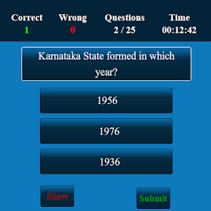 Karnataka MCQ Screenshot 2