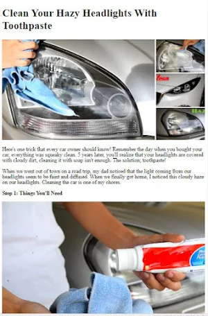 How to Clean Car Headlight Screenshot 2