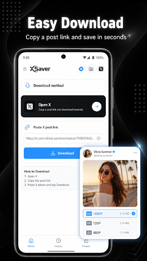 X Saver•Download Twitter Video Screenshot 0