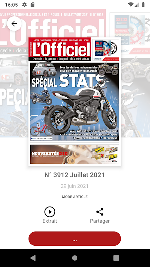 L'Officiel du Cycle Screenshot 1