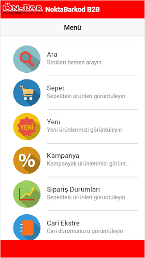 Önpar Otomotiv B2B Screenshot 0