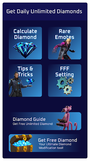 Get Daily Unlimited Diamonds Screenshot 0