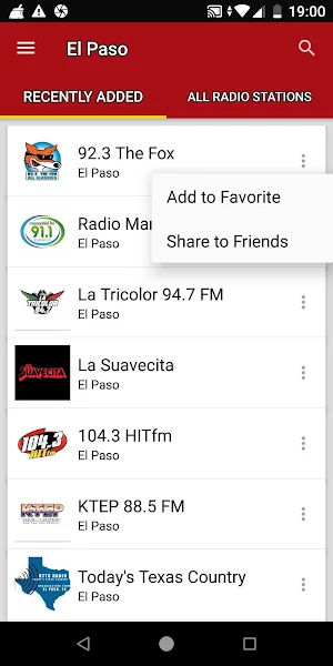 El Paso Radio Stations - USA Screenshot 1