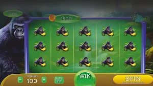 Gorilla Jungle Spin Screenshot 3