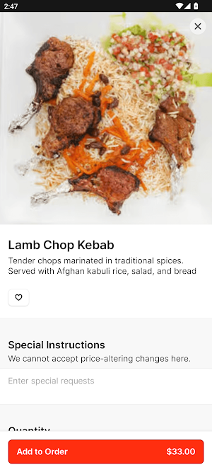 Khorasan Kabab Screenshot 2