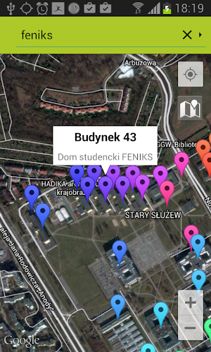 Kampus SGGW (stara wersja) Screenshot 0
