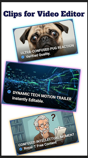 Meems: Clips for Video Editor Screenshot 2