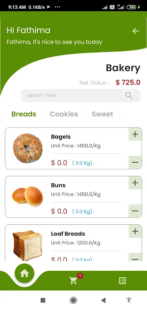 Happs Groceries Screenshot 3