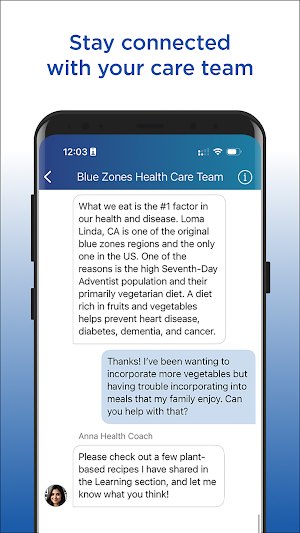 Blue Zones Health Screenshot 0