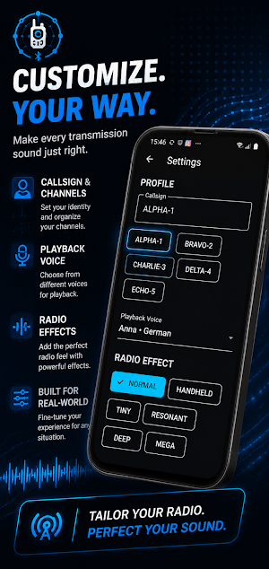 TalkieBLE - BLE Walkie Talkie Screenshot 1