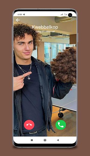 Fake Call Kwebbelkop Screenshot 2