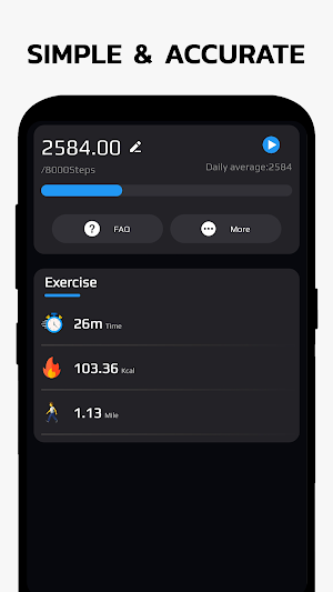 Step Counter - Pedometer App Screenshot 1