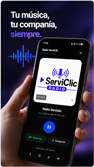 Radio ServiClic Screenshot 1