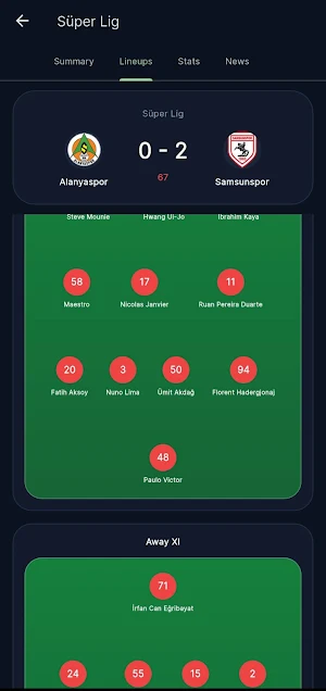 Football Live HD Screenshot 3