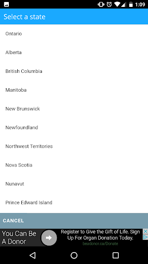 Canadian Driving Tests Screenshot 1