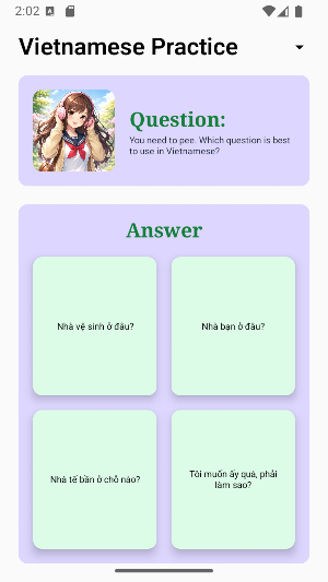 Vietnamese Practice Screenshot 0