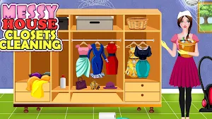 Messy House Closet Cleanup: Room Cleaning Game Screenshot 0