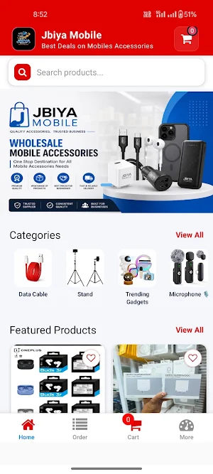 Jbiya Mobile : B2B Screenshot 0
