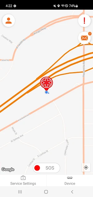 Safeguard Navigator Mobile Screenshot 1