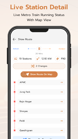 Ahmedabad Metro - Fare, Routes Screenshot 1
