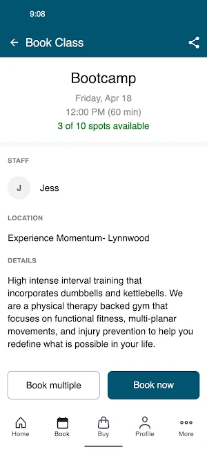 Experience Momentum Screenshot 2