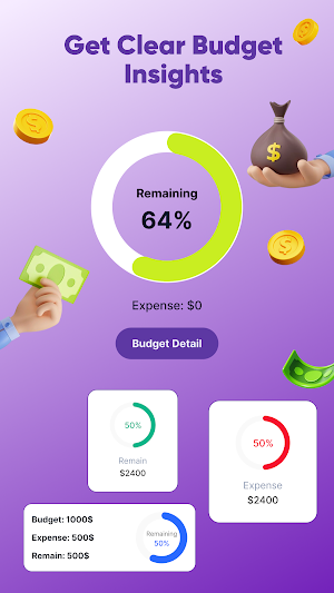 Money Log & Personal Budget Screenshot 2