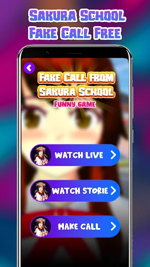 Sakura School Call & Chat Screenshot 2