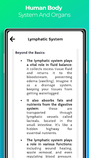 Body System & Anatomy Learning Screenshot 1