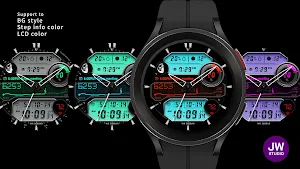 JW100 jwstudio watchface Screenshot 3