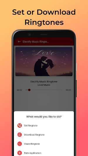 Love Ringtones - Romantic Tune Screenshot 3