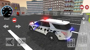 American Police Car Driving Screenshot 0