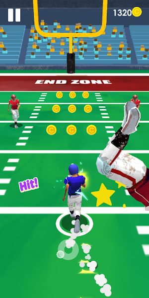 Football American Hero Screenshot 1