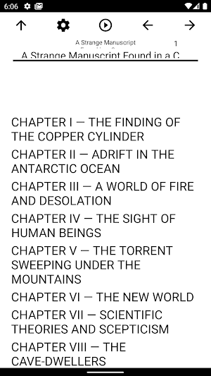 Book, A Strange Manuscript Found in a Copper ... Screenshot 0