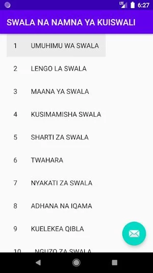 SWALA NA NAMNA YA KUISWALI Screenshot 2